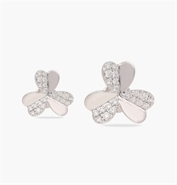 The Trio Heart Flos Earring